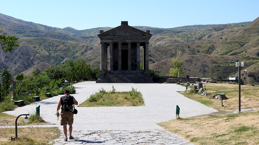 Kevés pogány templom maradt fenn Örményországban.